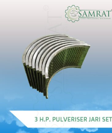 3 HP Pulveriser Jari Set